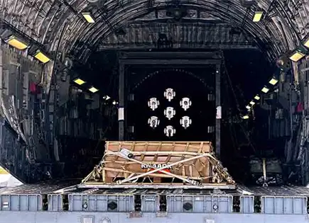 Trasladan por aire un microrreactor nuclear