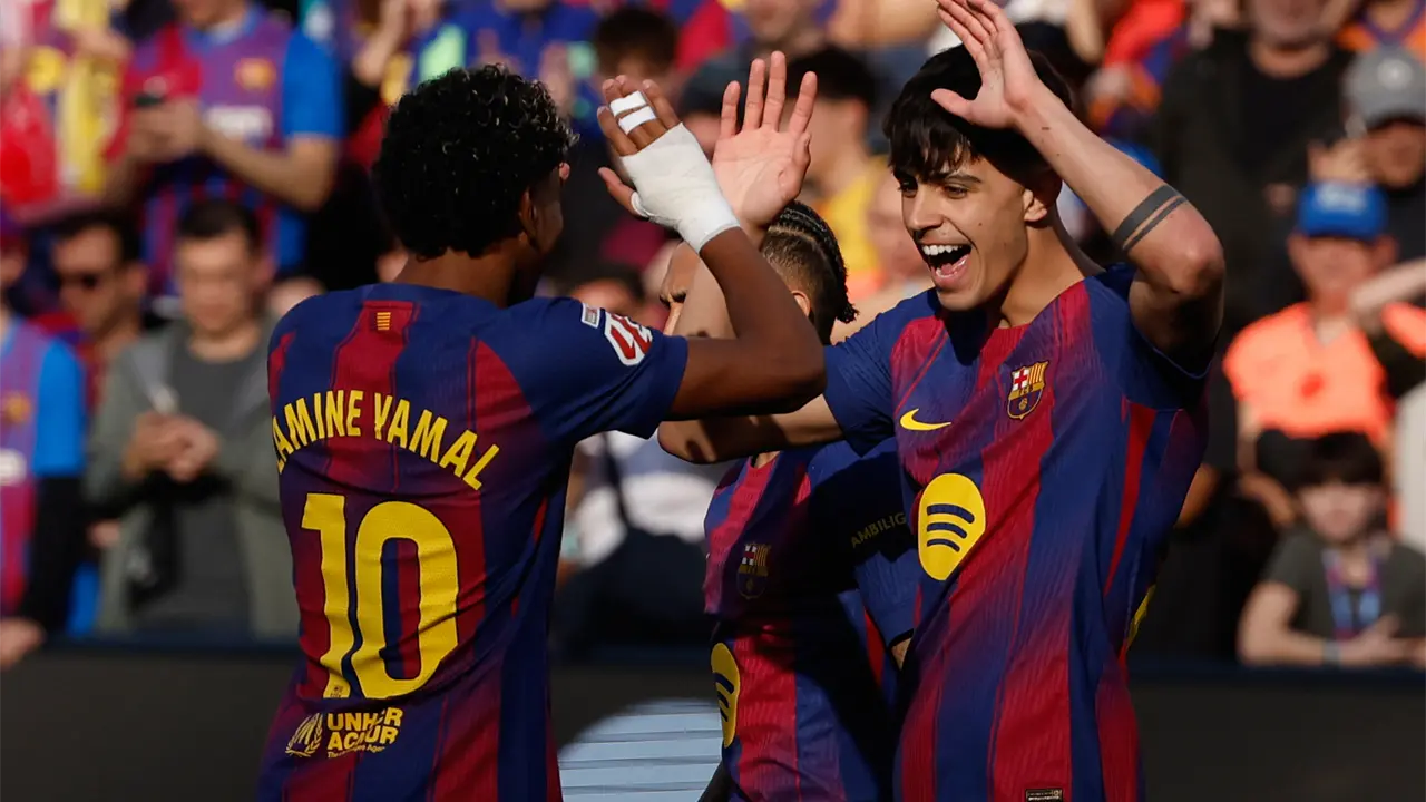 Barcelona recupera liderato con victoria 3-0 sobre Levante