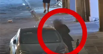 Cae sujeto tras cristalazo en el Centro Hist&oacute;rico