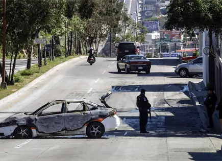 Caos y violencia en varios estados de M&eacute;xico tras muerte de El Mencho