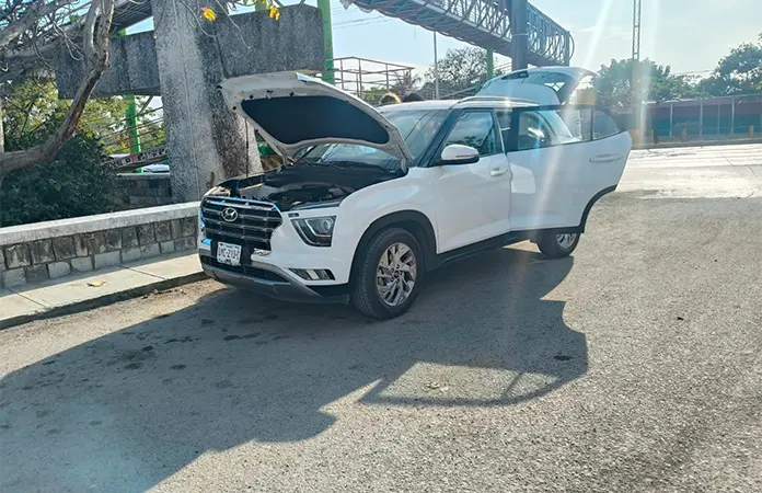 Chocan camionetas por alcance