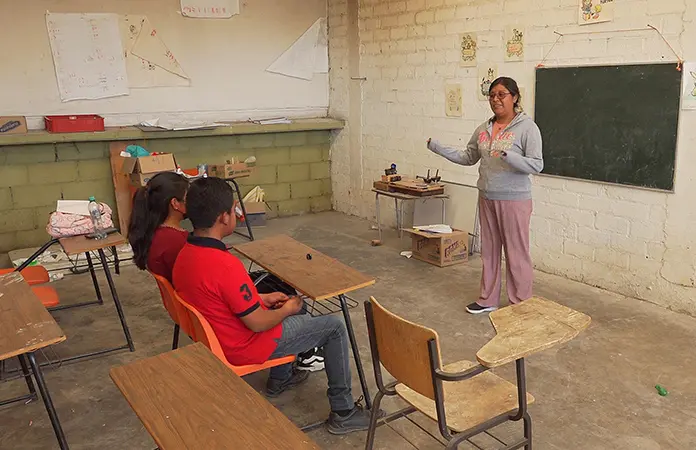 Esmeralda, la guardiana de la lengua ixcateca