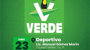 Habr&aacute; dos frentes del Partido Verde en Ciudad Valles