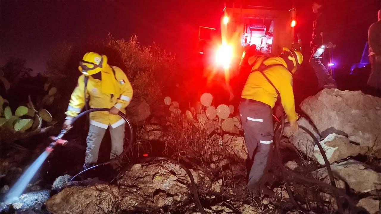 Incendios activos en SLP han consumido más de 200 hectáreas