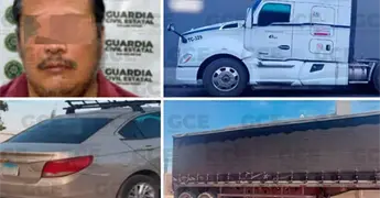 Recuperan 3 unidades con reporte de robo y detienen a conductor