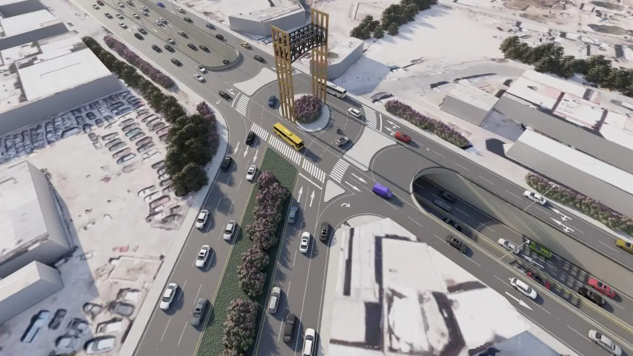 Anuncia Gobierno nuevo paso a desnivel en Circuito Potosí