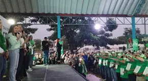 Arman mitin en favor de Ruth González en Valles