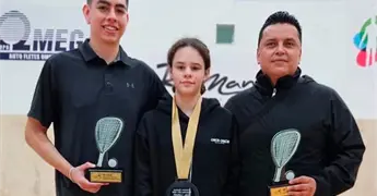 Brillan racquetbolistas en el Nacional Mayor
