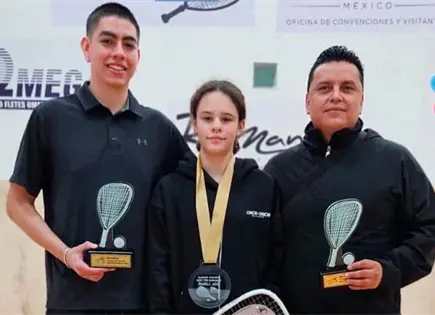 Brillan racquetbolistas en el Nacional Mayor