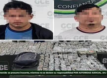Capturan a 2 presuntos "narcos" en Matehuala Capturan a 2 presuntos "narcos" en Matehuala