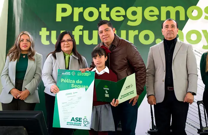 Lleva RGC "Apoyo Seguro al Estudiante" en Villa de Pozos