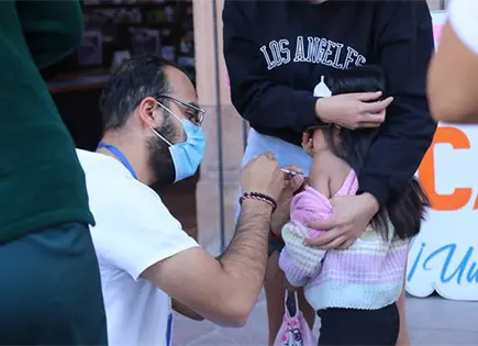 Reactivan vacunación contra el sarampión Reactivan vacunación contra el sarampión