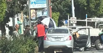 Tres veh&iacute;culos chocan en Carranza y Mu&ntilde;oz