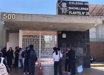 Activan protocolos en Cobach 28 por arma