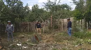 Buscan indicios en fosa hallada en Tanqui&aacute;n