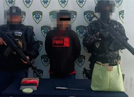 Cae asaltante en la Industrial Aviación Cae asaltante en la Industrial Aviación