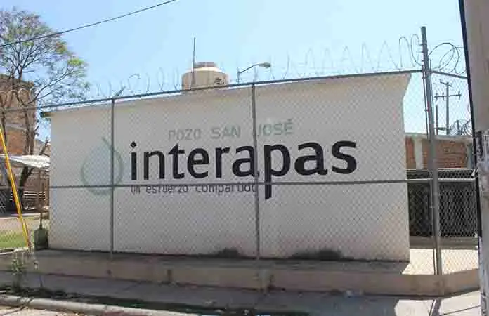 Cartera vencida del Interapas suma mil 749.7 mdp