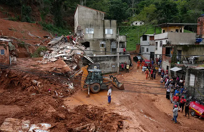 Inundaciones graves en el sureste de Brasil