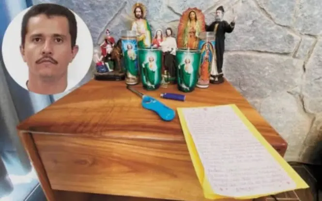 ¿Quién es San Chárbel?; figura de santo en refugio del líder del CJNG