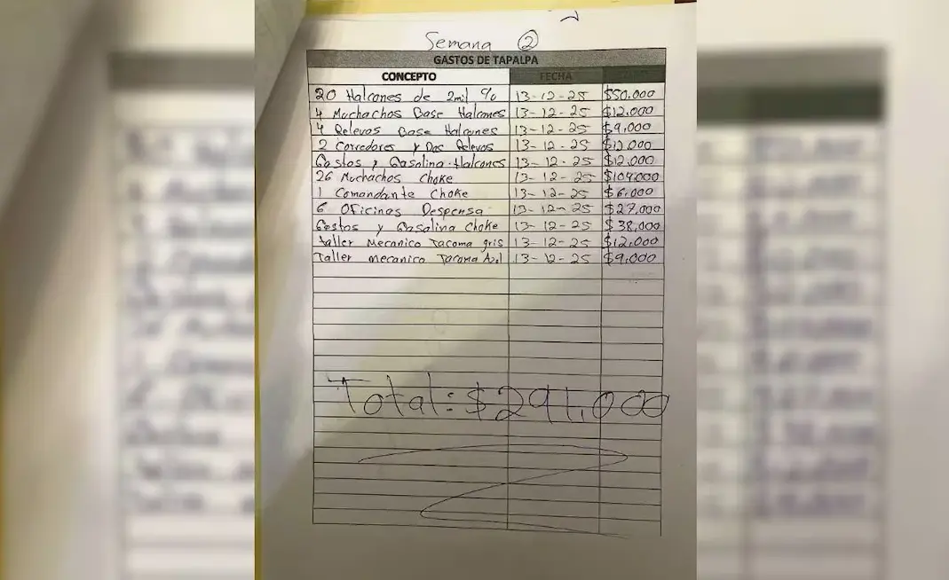 Exhiben narconómina de "El Mencho"