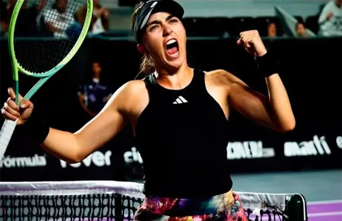 Fernanda Contreras se despide del tenis