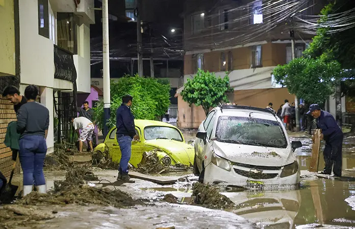 Perú declara emergencia por las intensas lluvias