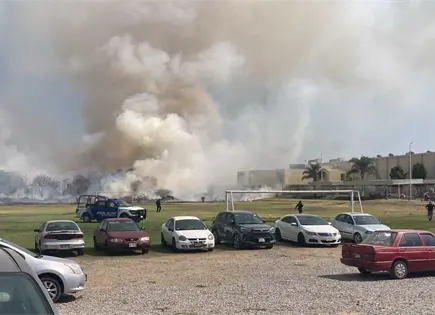 Video | Reportan incendio a un costado de la Coronado Video | Reportan incendio a un costado de la Coronado