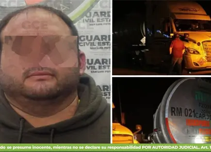 Caen tres; aseguran 75 mil litros de hidrocarburo en SLP