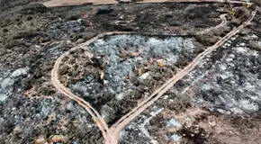 Controlan incendio en basurero municipal