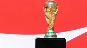 Llega el trofeo de la Copa del Mundo
