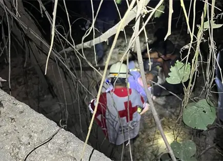 Motociclista cae de puente en carretera Chantol-Las Huertas Motociclista cae de puente en carretera Chantol-Las Huertas