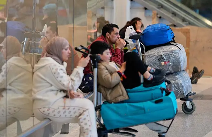 Ataques interrumpen los vuelos en Oriente Medio
