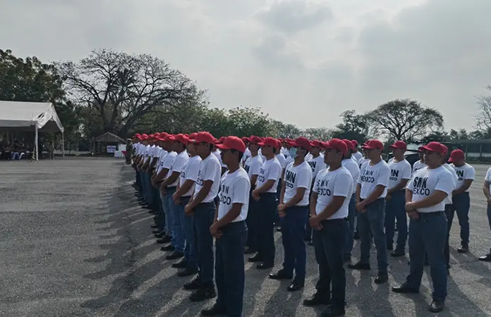 Comienzan jóvenes su servicio militar