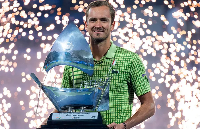 Daniil Medvedev, campeón en Dubái