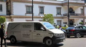 Trasladan restos de El Mencho a panteón en Zapopan