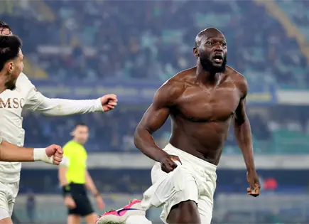 Romelu Lukaku rompe racha y da victoria al Napoli en Verona