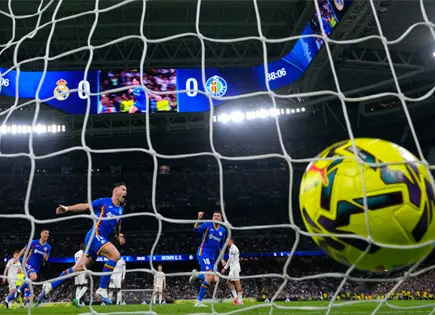 El Getafe sorprende en el Bernabéu El Getafe sorprende en el Bernabéu