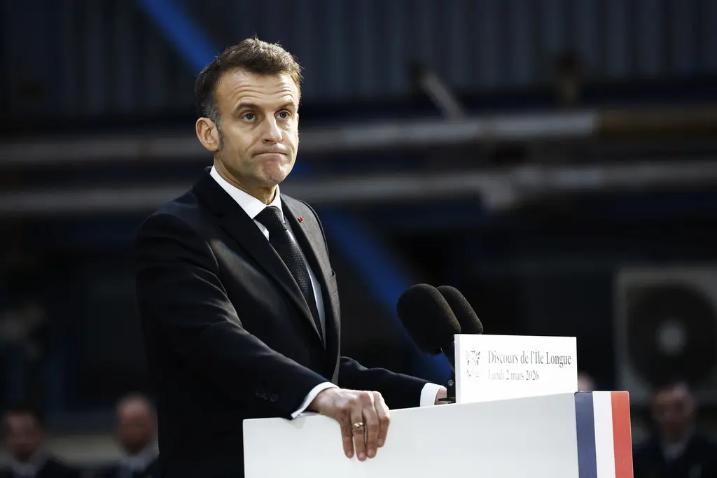 Macron anuncia despliegue temporal de aviones nucleares en aliados