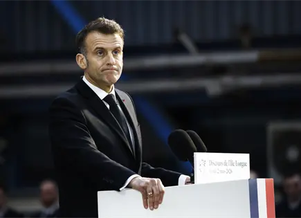 Macron anuncia despliegue temporal de aviones nucleares en aliados Macron anuncia despliegue temporal de aviones nucleares en aliados