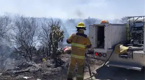 Van por los responsables de incendios provocados en Villa de Pozos