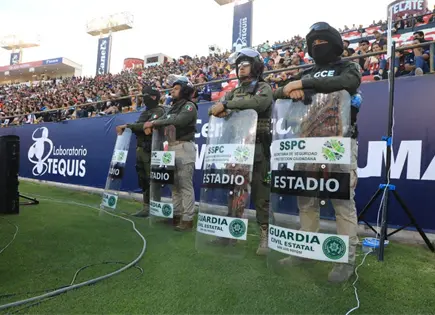 Blindar&aacute;n con 600 polic&iacute;as el San Luis vs Mazatl&aacute;n