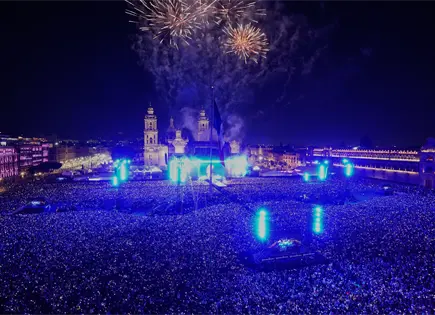 Shakira rompe r&eacute;cord con concierto masivo en Z&oacute;calo de Ciudad de M&eacute;xico