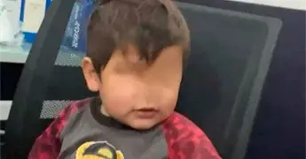 Deambulaba solo ni&ntilde;o de dos a&ntilde;os en la calle