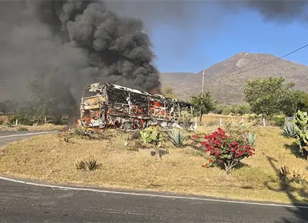 Paralizaron log&iacute;stica en M&eacute;xico hechos violentos