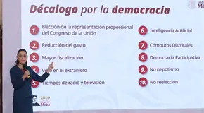 Reforma electoral: Sheinbaum tiene plan B si no se aprueba