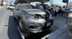 Un herido, tras choque en bulevar Españita y Circuito Potosí