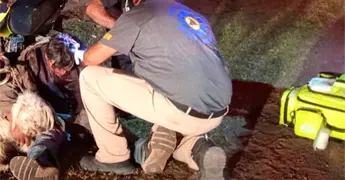 Adulto y menor resultan heridos en trifulca familiar