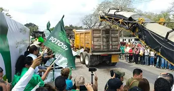 Arrancan obra vial en el municipio deTamu&iacute;n