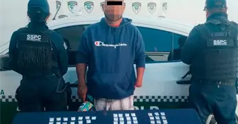 Capturan a un taxista distribuidor de droga