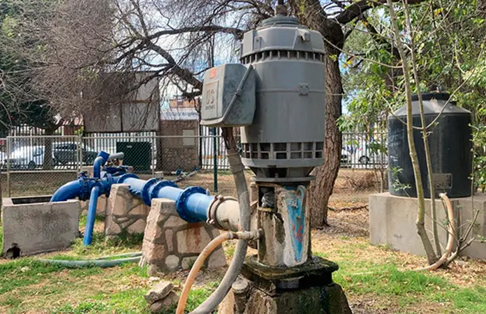 Pozo San José quedó reparado hace días